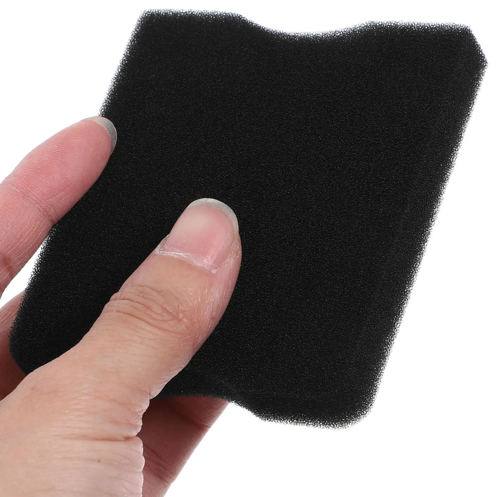 10 Pcs 공기 필터 잔디 깎는 기계 스폰지 수리 컨디셔닝 액세서리 블랙 부품