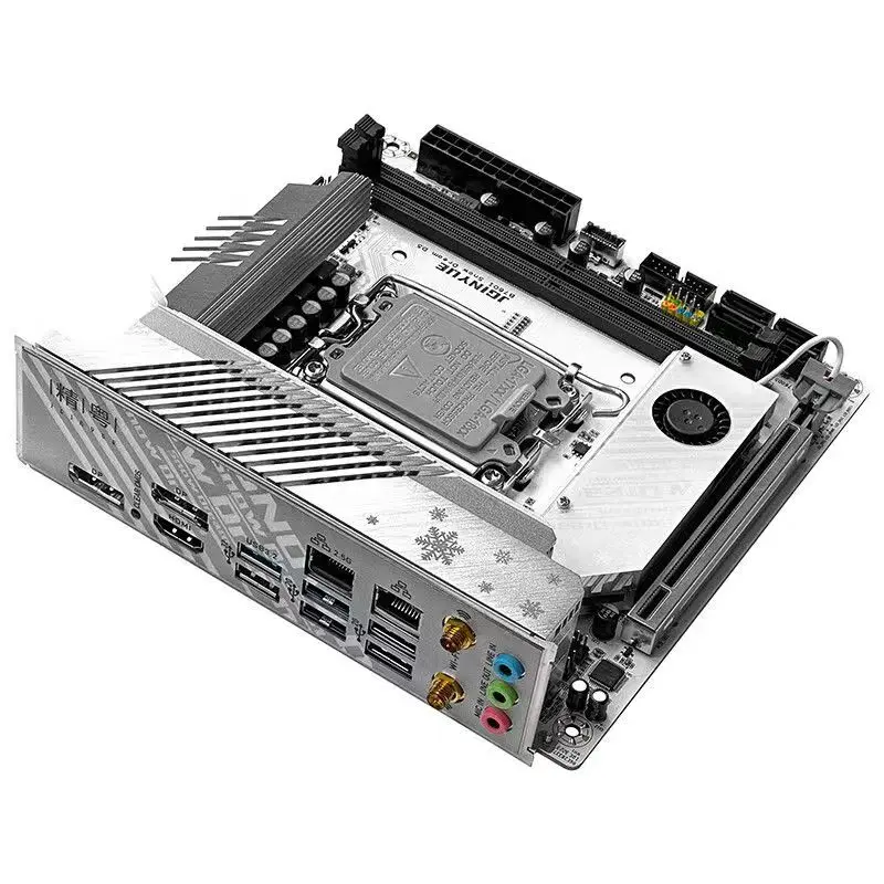 JGINYUE B760I Snow Dream WiFi6 Mini-ITX motherboard LGA1700 DDR4