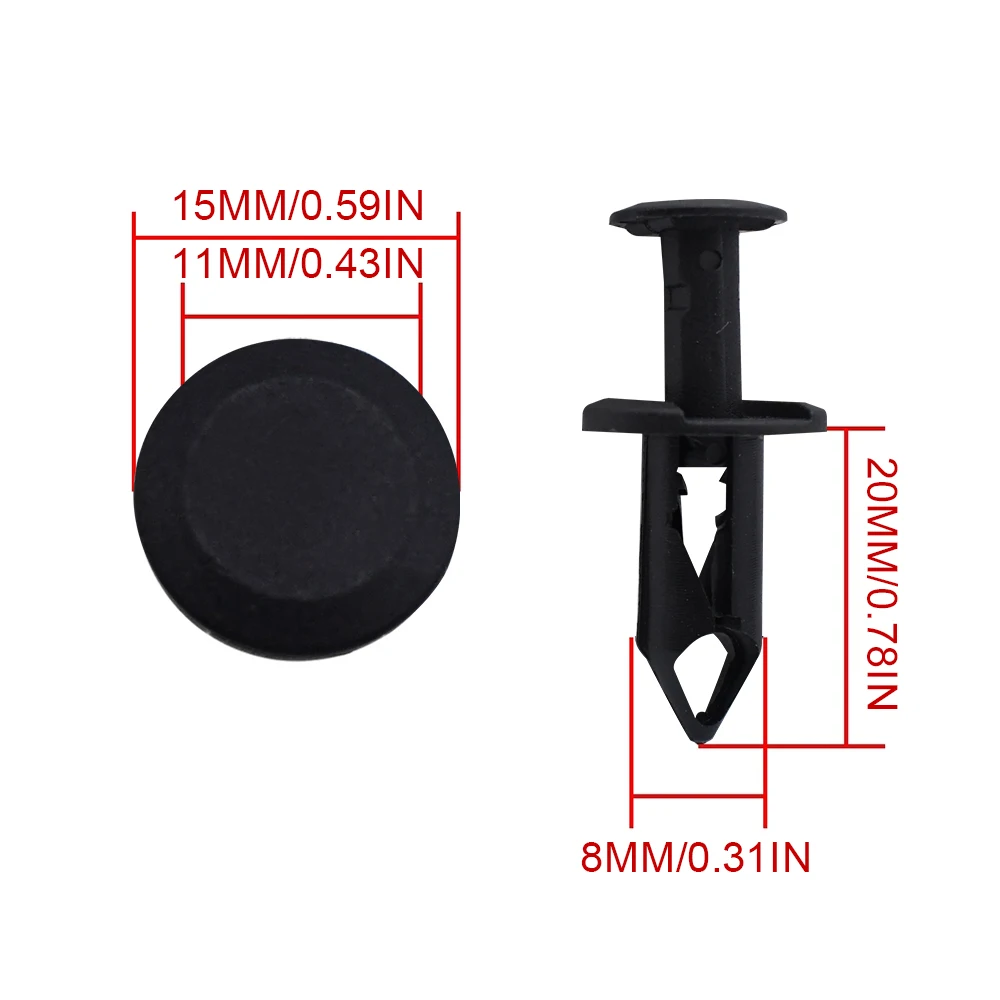 100 قطعة ATV UTV مختلطة الوفير الحاجز المسمار البلاستيك السحابة مجموعة مشابك مع مفك ل Can Am Maverick Commader أوتلاندر