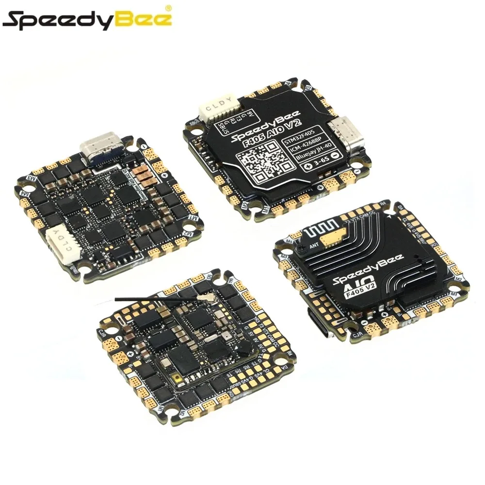 Speedybee F405 Speedybee F405 V2 35A 40A 3-6S 5V/9V 1.5A BEC Betaflight Stack For RC Racing Aircraft FPV Drone Model Accessories
