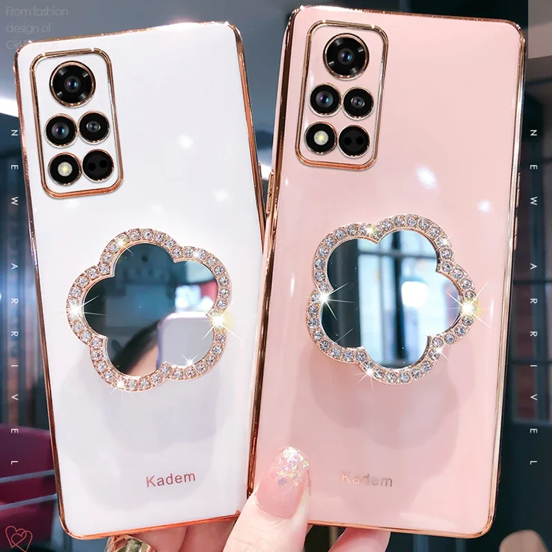 Copertina Diamond Flower Mirror per Tecno Note 11: Funzionalità, Design e Compatibilità