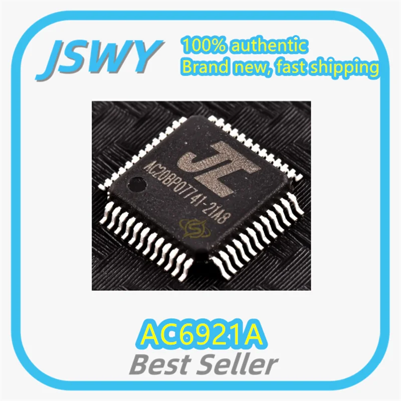 (5/50 pcs) AC6921A AC6921 LQFP48 Integrated Circuit IC Brand New Genuine Fast Shipping