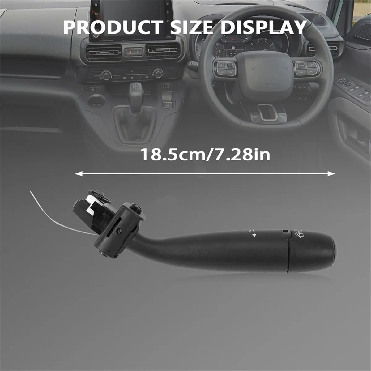 #66A (Black)Car Indicator Light Turn Signal Switch 96477599 for Citroen Xsara,Automotive Parts & Accessories