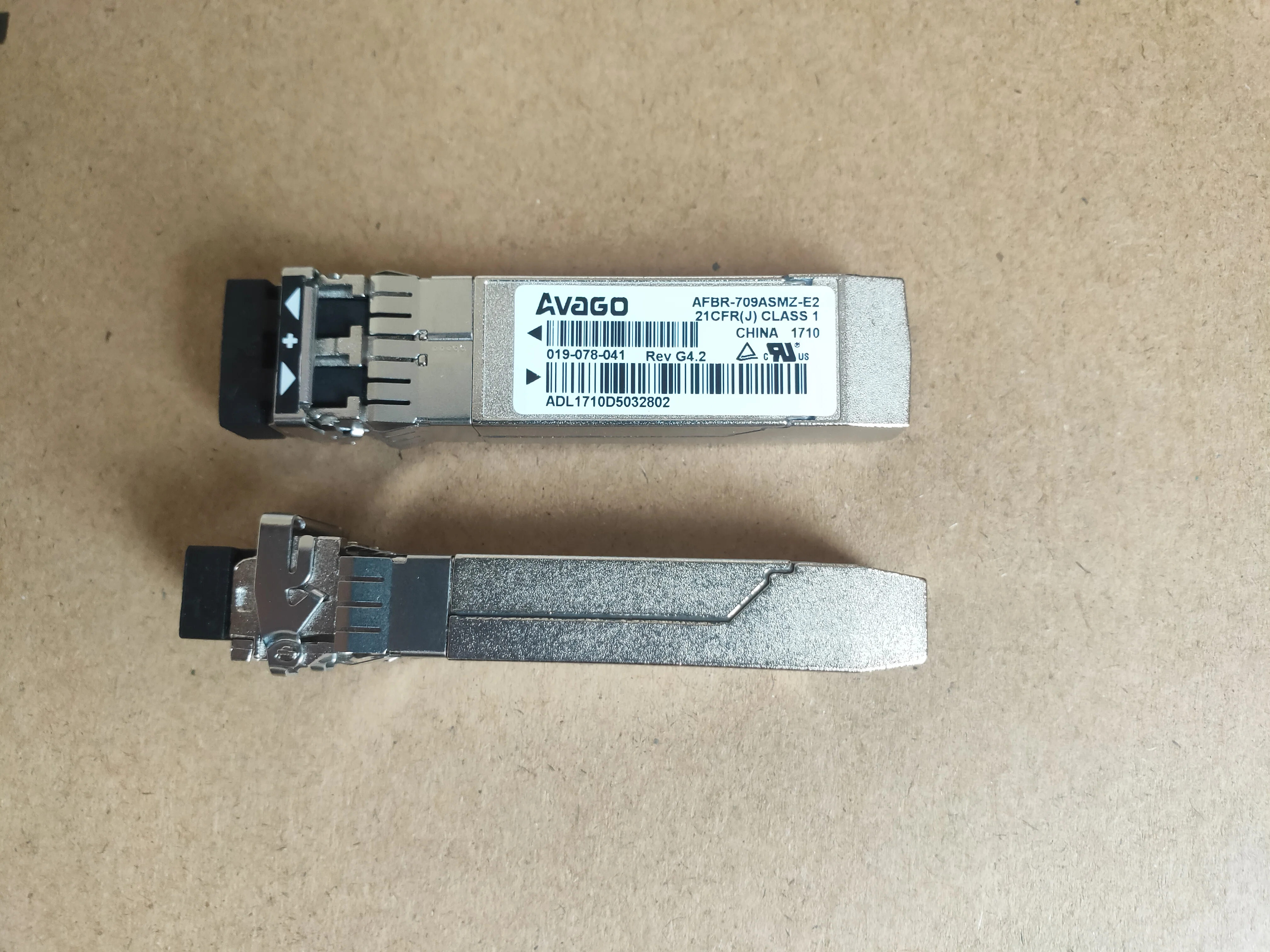 AVAGO EMC/019-078-041/AFBR-709ASMZ-E2/10G 850nm SFP+ Optical Transceiver/avago 10g sfp+ Transceiver/fiber switch