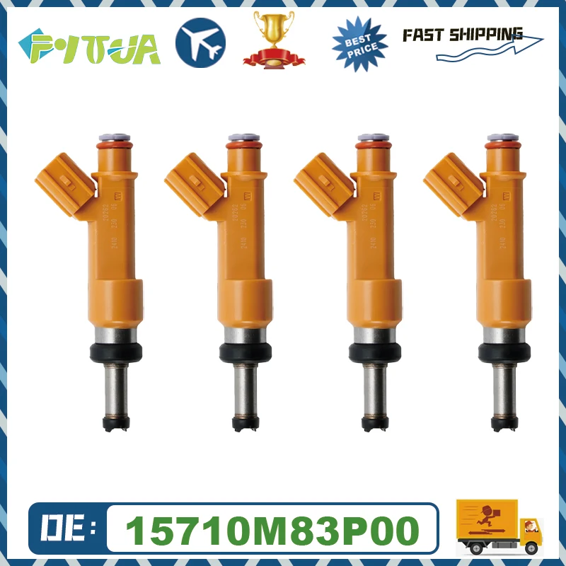 

4pcs Fuel Injector 15710M83P00 15710-M83-P00 For MARUTI CIAZ 1.4L ERTIGA SWIFT DZIRE