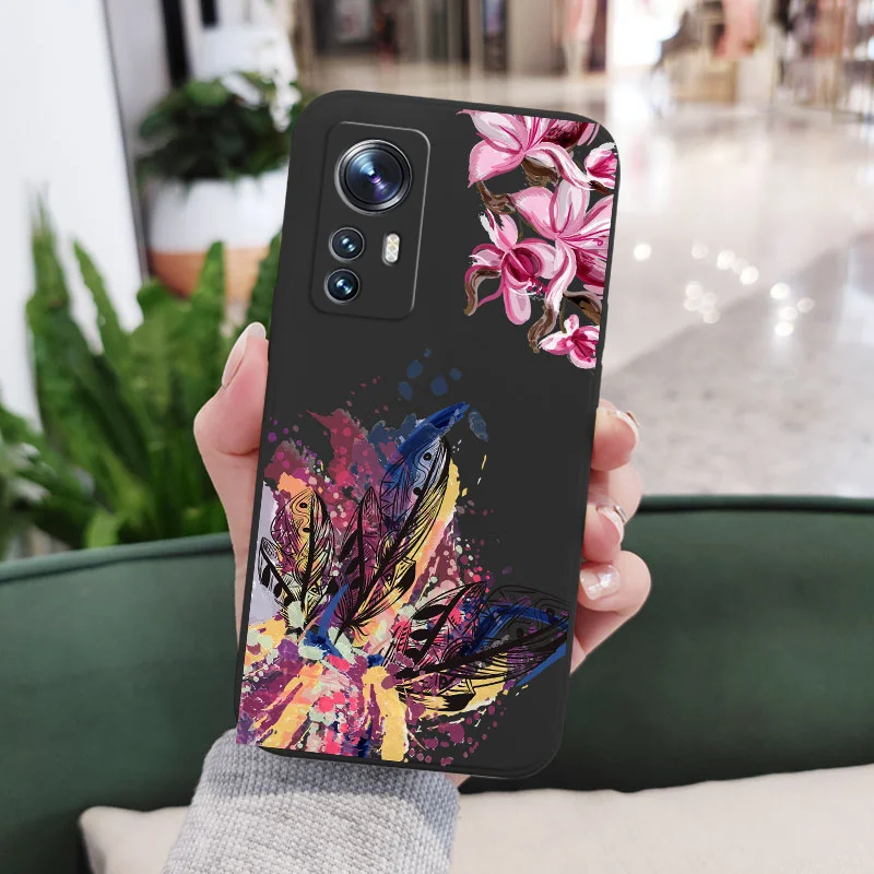 Violent Style Flowers Etui na telefon do Xiaomi Mi 14T 14 13 13T 12 11 Ultra 10 11T 10T 9T Pro Lite Poco F5 F4 X4 M4 Pro 4G 5G GT