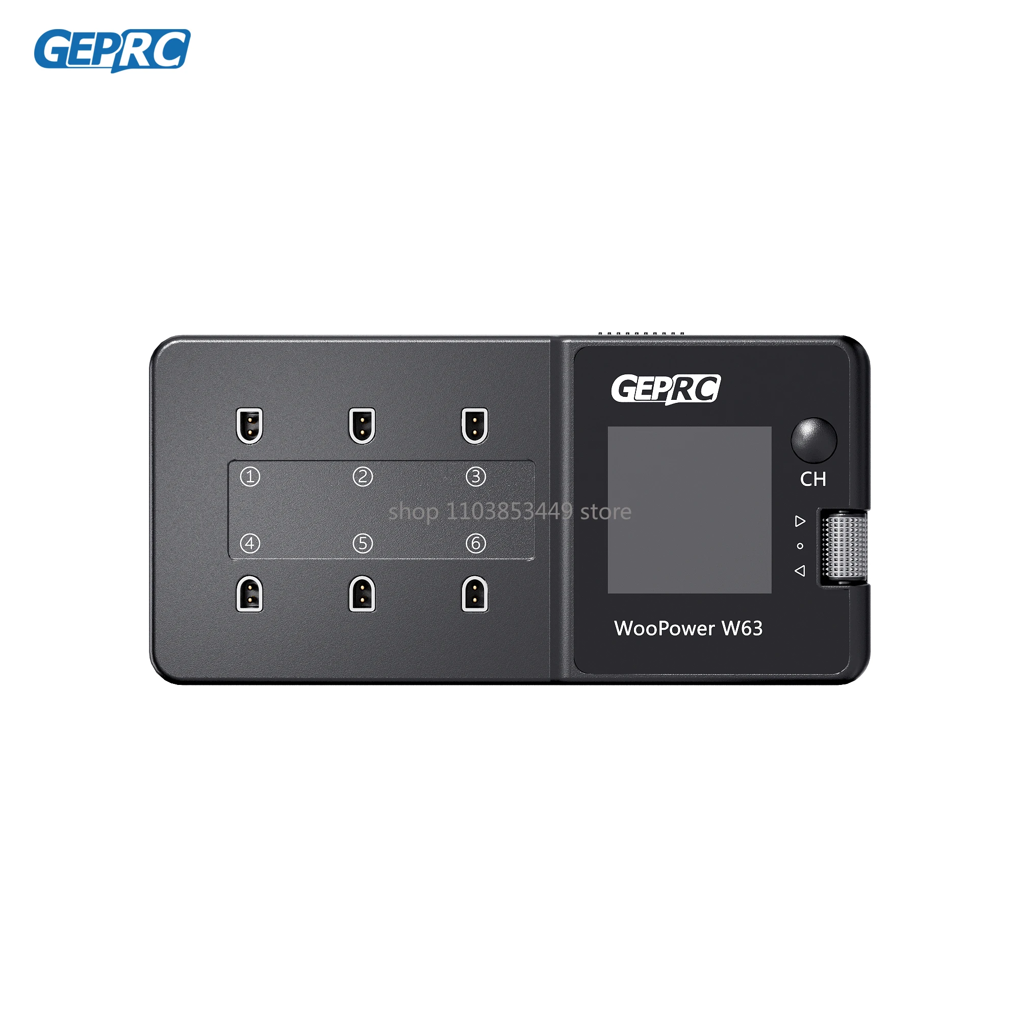 

GEPRC WooPower W63 100 Вт умное зарядное устройство для LiPo LiHV LiFe костюм защита от короткого замыкания RC FPV квадрокоптер дрон