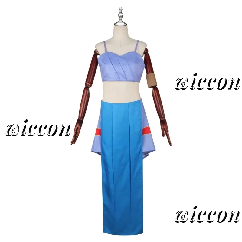 

Костюм принцессы Киды из Атлантиды, синее платье для косплея, сексуальный наряд для Хэллоуина и карнавала для взрослых женщин и девушек