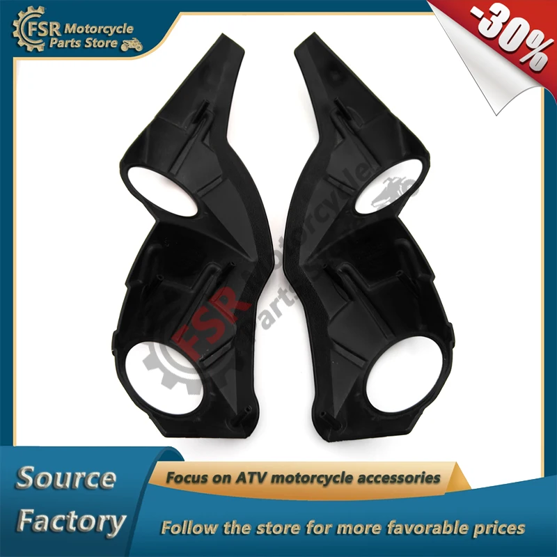 LEFT & RIGHT HEADLIGHT PROTECTOR,FOR 500 E4 400 E2 300 T3B EFI 200 & MASSIMO LH400ATV-2D,ORIGINAL QUAD PARTS P/N：27422 27423