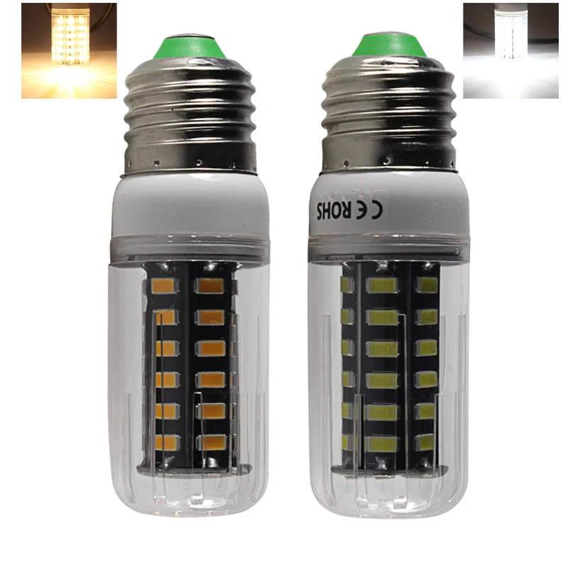 Ampoule Led Bulb For Home E27 7W 12v 24v 36v 48v 60V Low Voltage Corn Light 110v 220v 12 Volt Indoor High Brightness 5730 Lamp