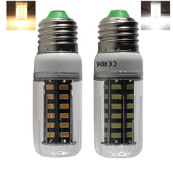 Lâmpada LED para Casa, Luz de Milho de Baixa Tensão, Alto Brilho, Lâmpada 5730, E27, 7W, 12 V, 24V, 36V, 48V, 60V, 110V, 220V, lâmpada interior