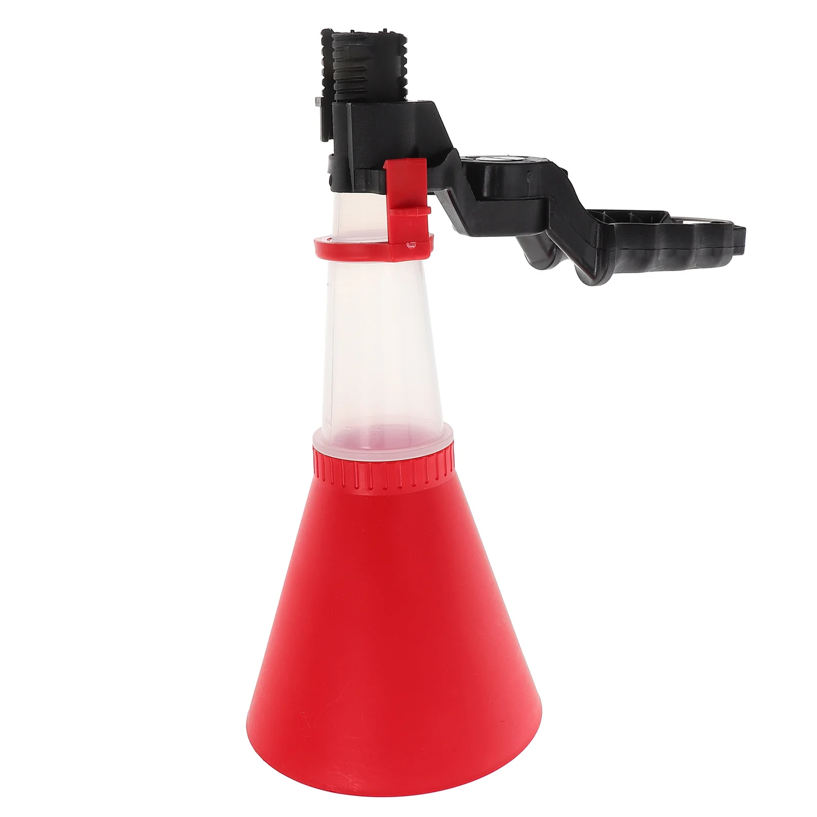 قمع الزيت ذو القطر الكبير من البلاستيك العالمي لمحرك السيارة والدراجات النارية أداة تعبئة الزيت مانعة للتسرب ولا تسرب