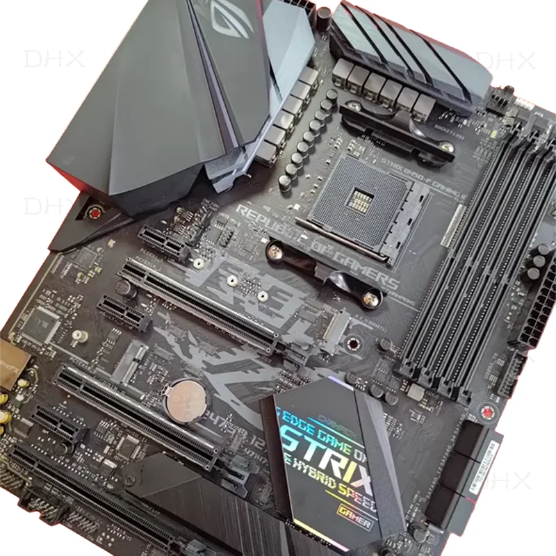 For ASUS ROG STRIX B450-F GAMING II Motherboard AMD B450 AM4  CPU Ryzen 7 5800X 7 5700X 9 3900X 9 3950X HDMI M.2 ATX Tested OK