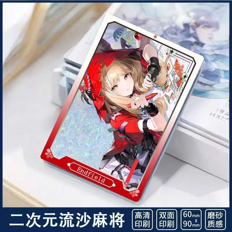 Arknights: Endfield‌  Rossi Acrylic Quicksand Mahjong Badge Cartoon Drift Sand Stuck Brick Standing Sign Guka Brick Xmas Gift