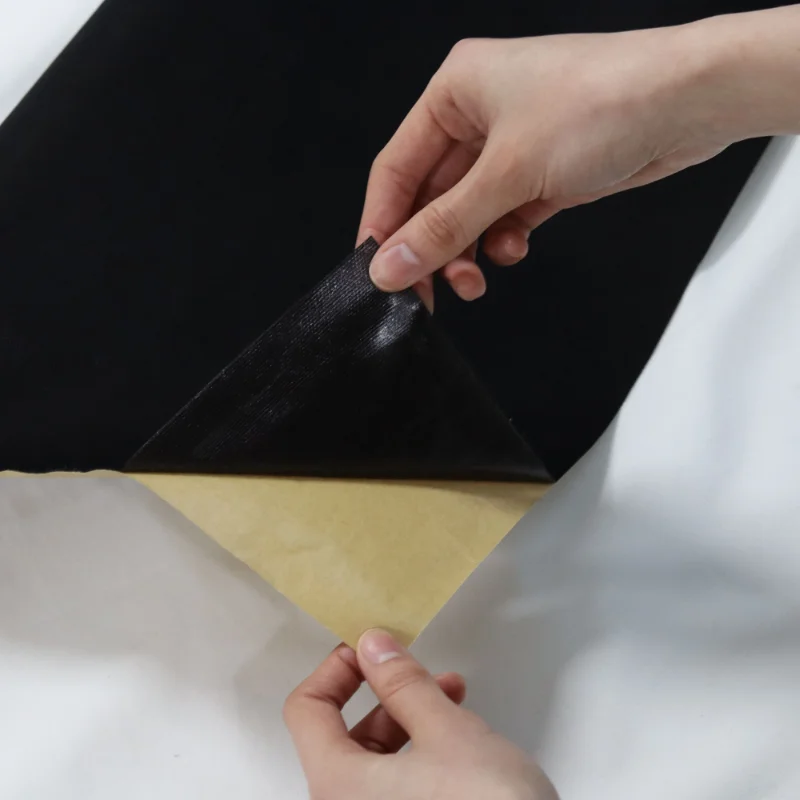 Self Adhesive Car Roof Cloth Repair Patches Auto Upholstery Mesh Fabric Modification for A B C Column