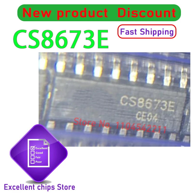 Original CS8673E CS8673 CS8676E CS8676 SOP-16 New and Genuine High Quality 10pcs/lot