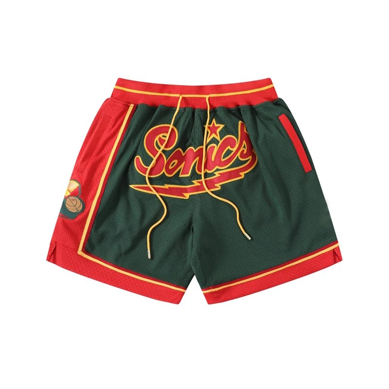 2024 Growling Little Eyes JustDon Casual JD Basketball Shorts Lakers Heat Magic Bulls James Series with Adult Kids Style