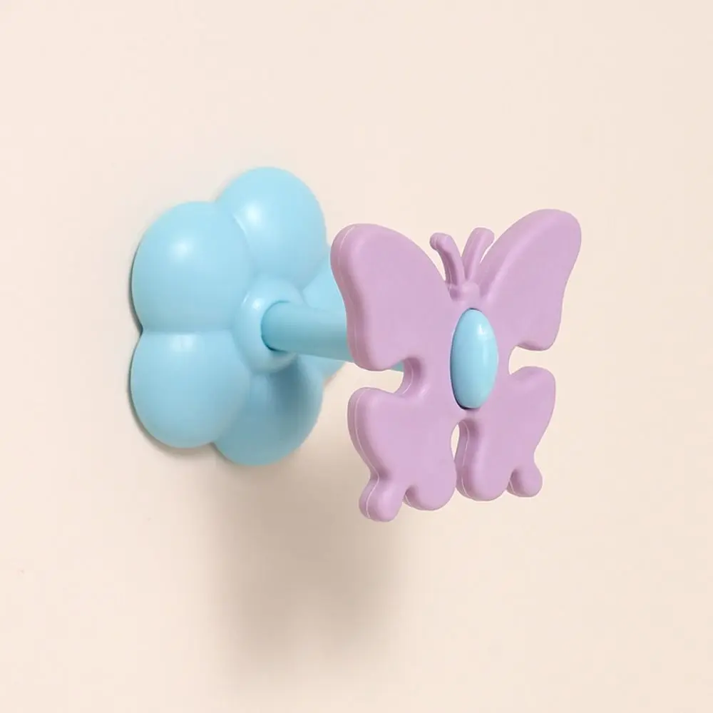 Adhesive Back Butterfly Cable Organizer Multi Slot Easy Press Charging Cord Holder Compact Cute Desk Wire Clip Daily Charging