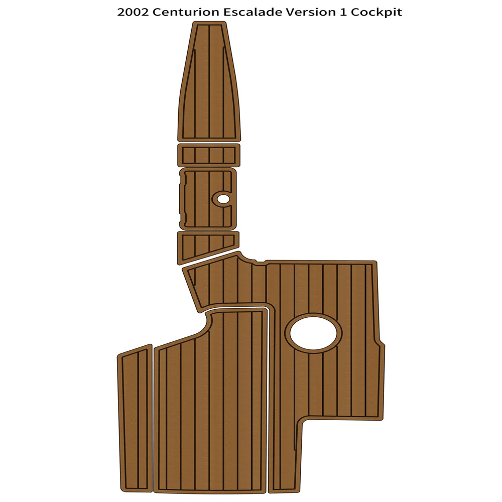 

2005 Centurion Elite C4 Cockpit Pad Boat EVA Faux Foam Teak Deck Flooring Mat