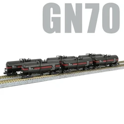 N Scale 1/160 Oil Tanker Simulation Train Model GN70 Oil Tanker Truck Carriage Rail Car Toy High-end Gift