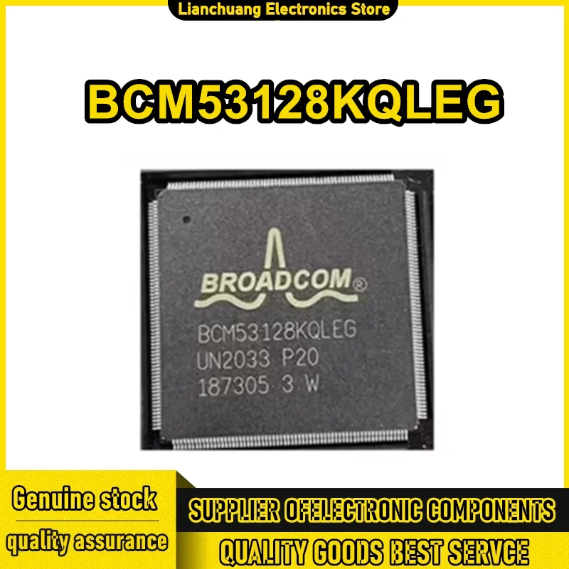 

Оригинал в наличии, новый BCM53128KQLEG BCM53128 LQFP256