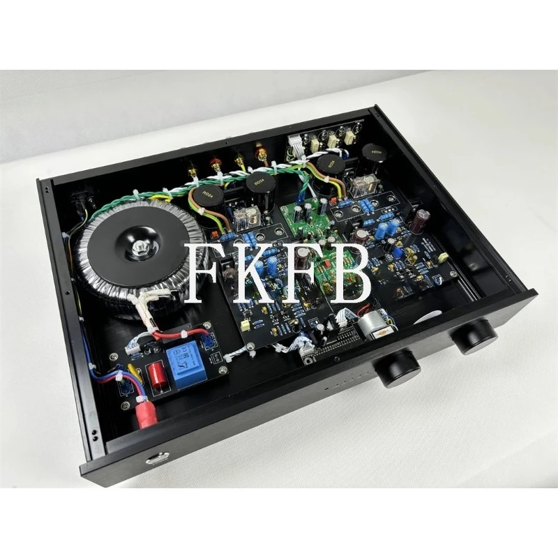 

Based ON NAIM NAC152 Preamp & NAP200 Combined Amplifier 75W*2 8Ω 4Way RCA Input With Remote Control