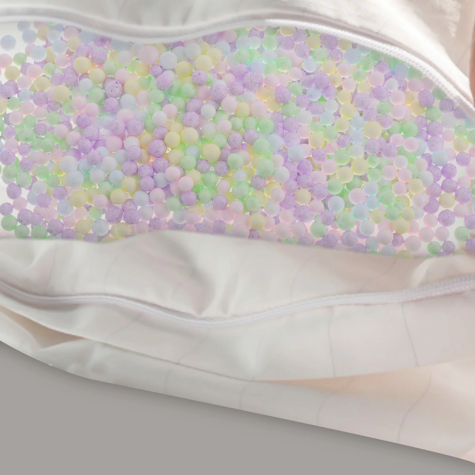 Relleno de partículas de espuma de 2000G para cojín de sofá, relleno artesanal de bolsas de frijol, relleno de almohada rellenado, cuentas de relleno