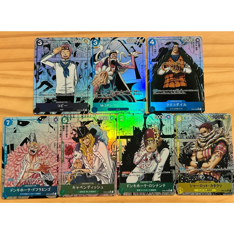 

One Piece Diy Nami Monkey Roronoa Zoro D Luffy Self Control Collect Signature Trading Флэш-карта Аниме Мультфильм Подарок 63*88 мм