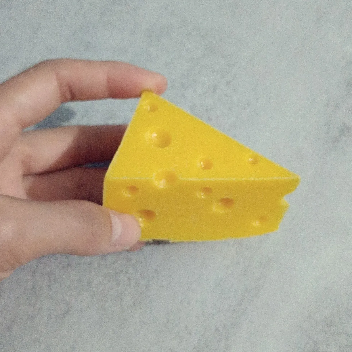 Fake Cheese Model Triangle Cheese Mousse Cake Simulation Dessert Model Doll Accessories Kids Toys Decoration Artificial Foods