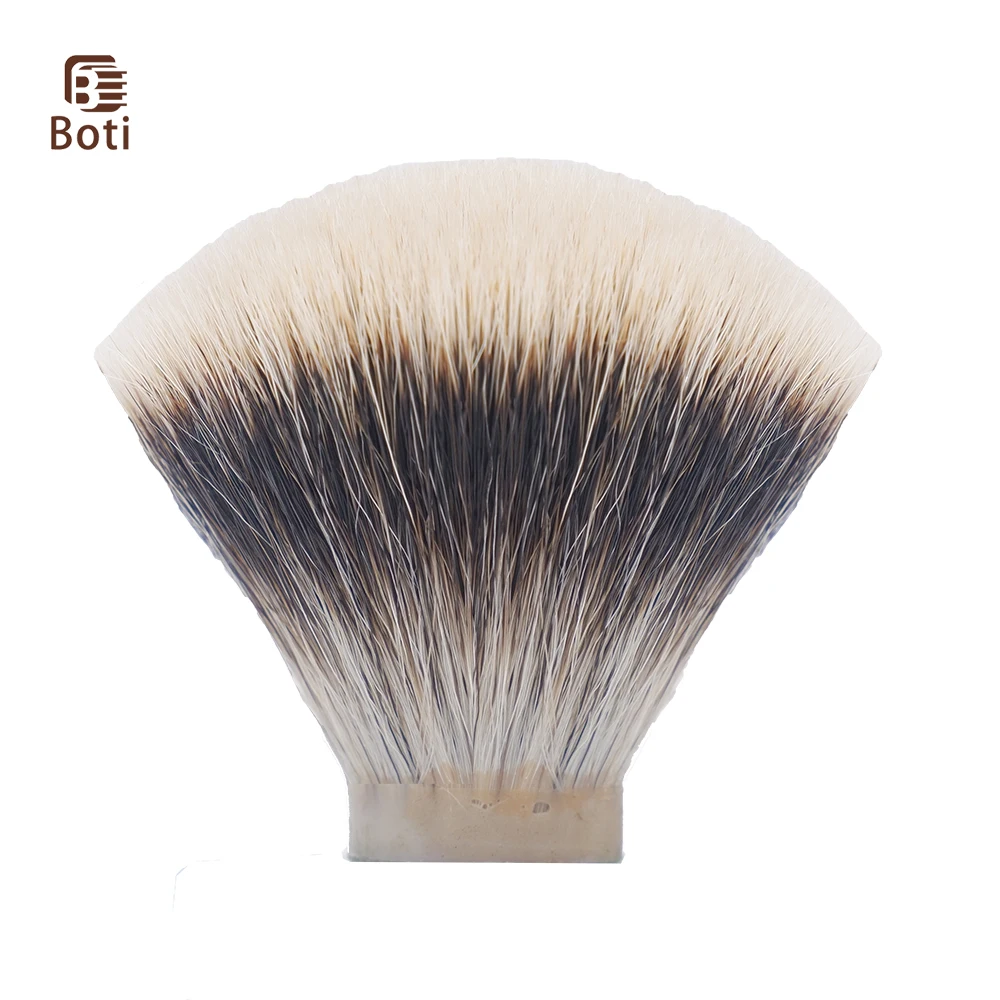 Boti Brush-SHD Captain Finest Three Band Badger Hair Shaving Brush Knot Fan Shape Men's Beard Cleaning