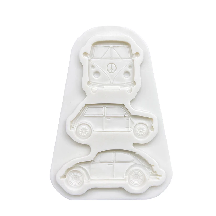 Car Silicone Sugarcraft Mold Chocolate Cupcake Baking Fondant Cake Decorating Tools