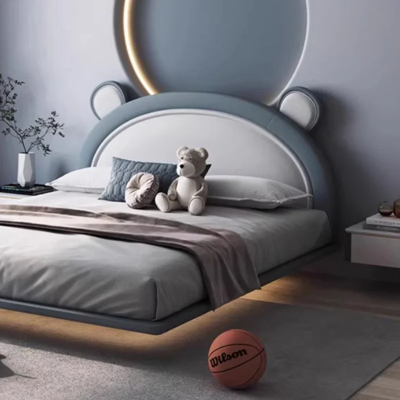 Unique Animal Shape Childrens Bed Frame House Modern Comferter Modern Bed Set Light Luxury Cama Infantil Bedroom Set Furniture