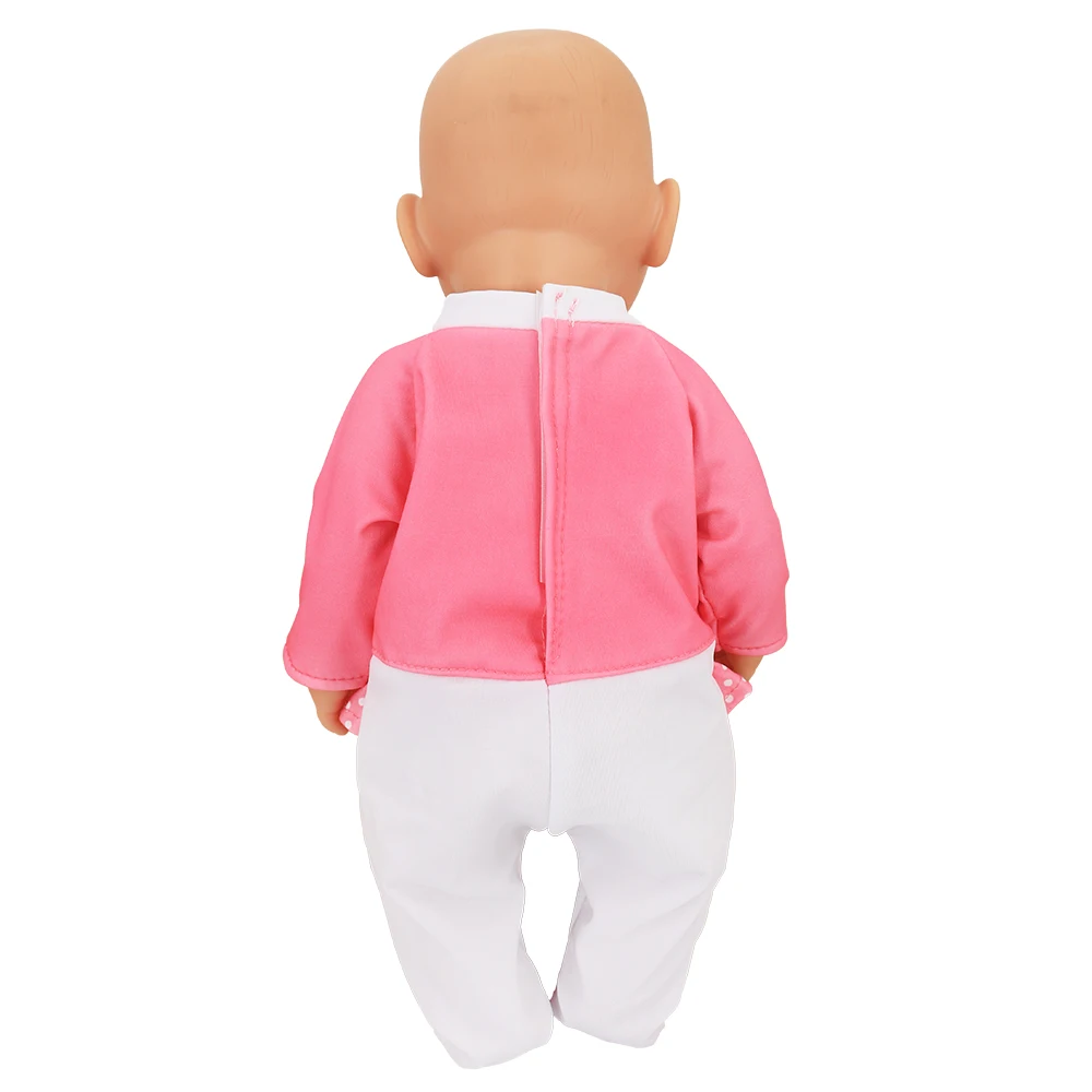 Doll Unicorn Cartoon Clothes for 17-18 Inch Doll 43cm Baby New Born Clothes 18 Inch Doll accessories Holiday And Birthday Gift