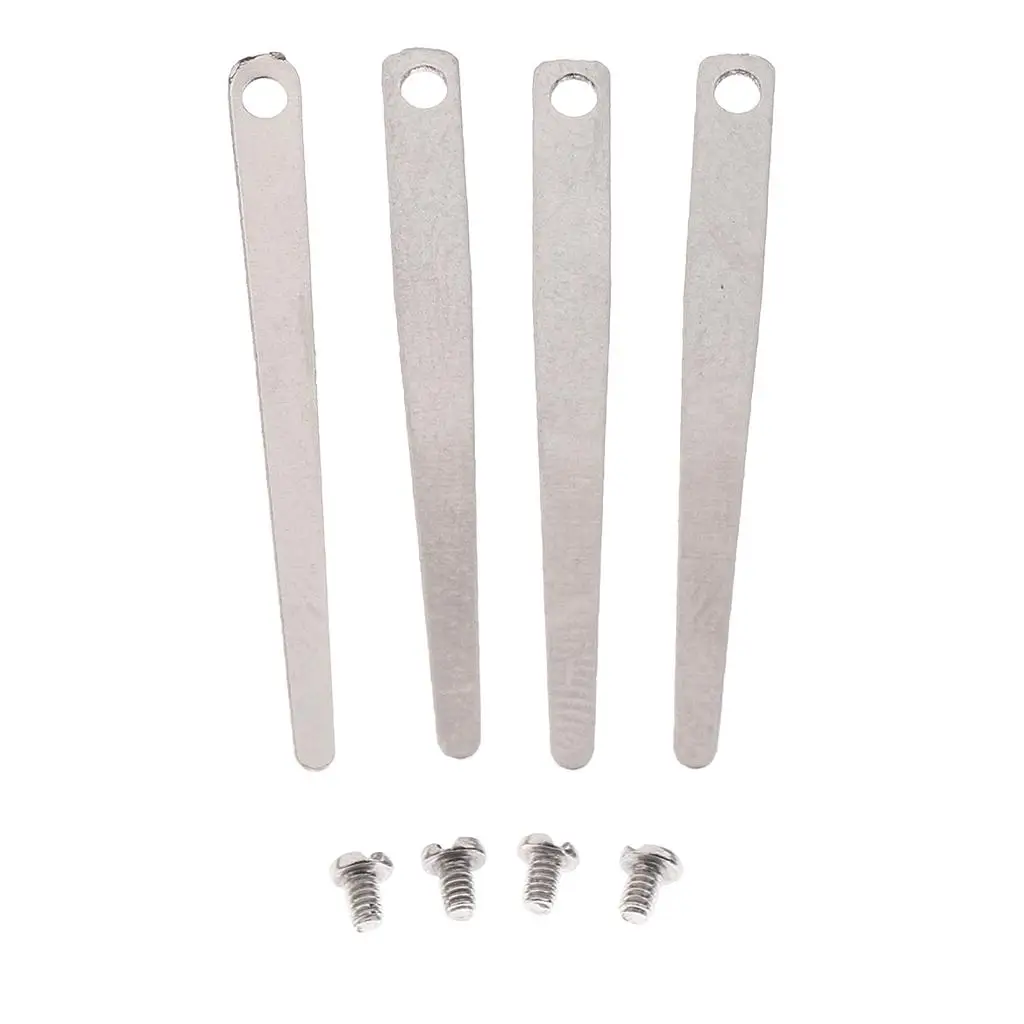 Aluminum Saxophone Accessory Kit Flat Springs Nut Reed Screw Musical Instrument Parts for Alto Saxophone Maintenance