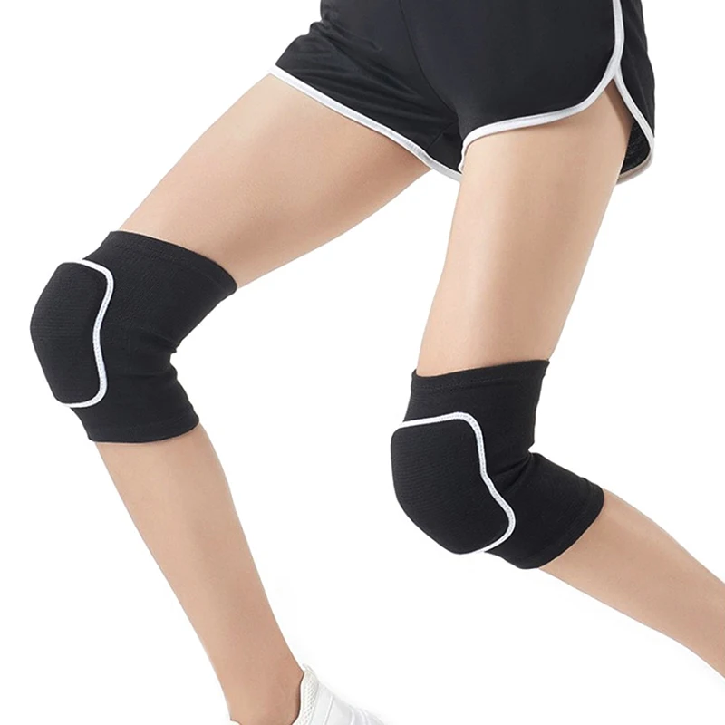 1 Pair Football Volleyball Soccer Knee Pads Cycling Knee Support Yoga Basketball Training Protection Dance Pads Kids