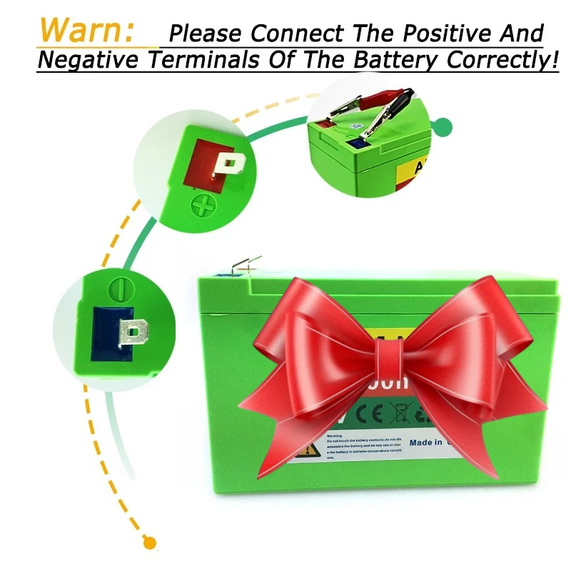 12V lithium battery 3S6P 18650 battery Pack Deep Cycle For Kid Scooters Solar storage Battery Electric lighting Outdoor
