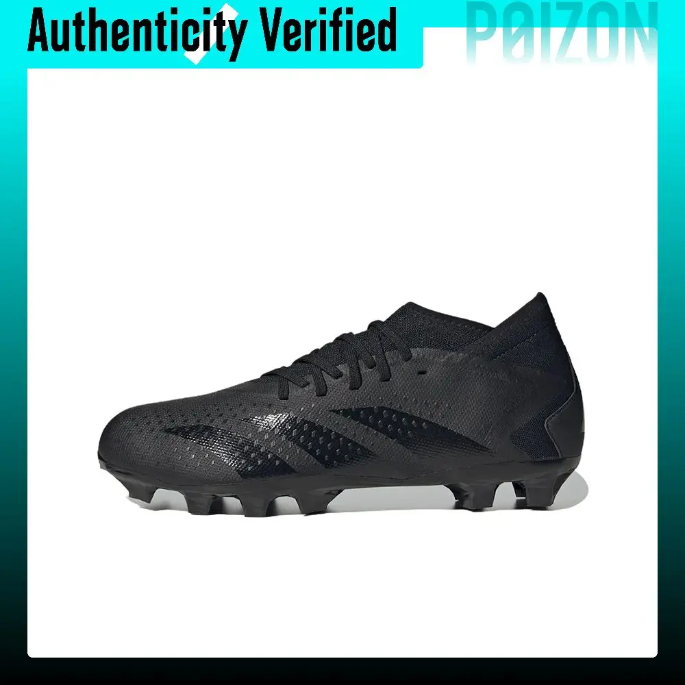 Adidas PREDATOR ACCURACY.3 Soccer Shoes Men's Low Top Black GW4630
