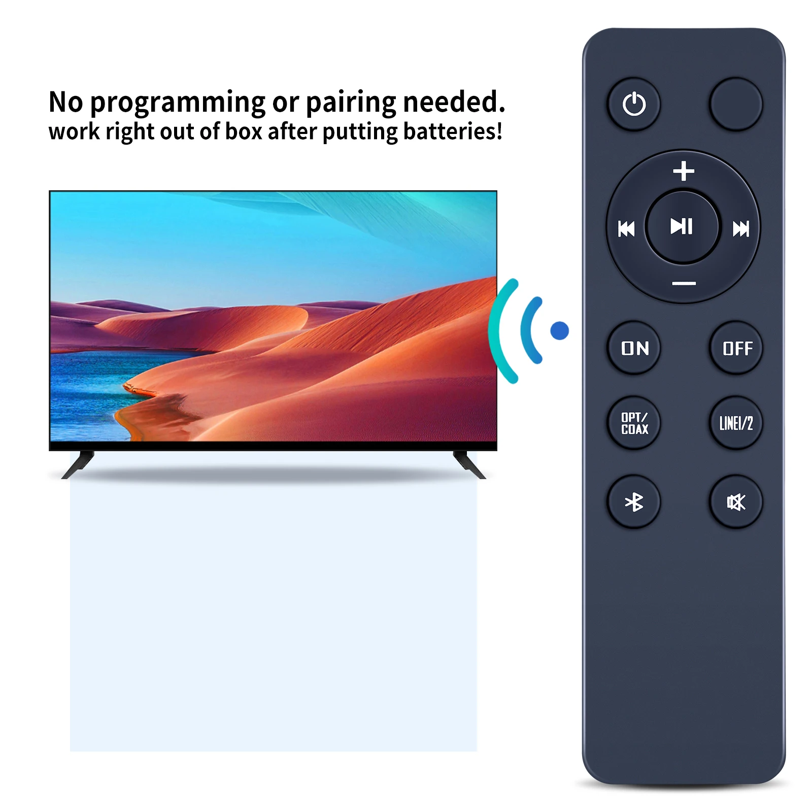 جهاز التحكم عن بعد الجديد RC80B المستبدل مناسب لمكبر الصوت النشط EDIFIER R1280DBs