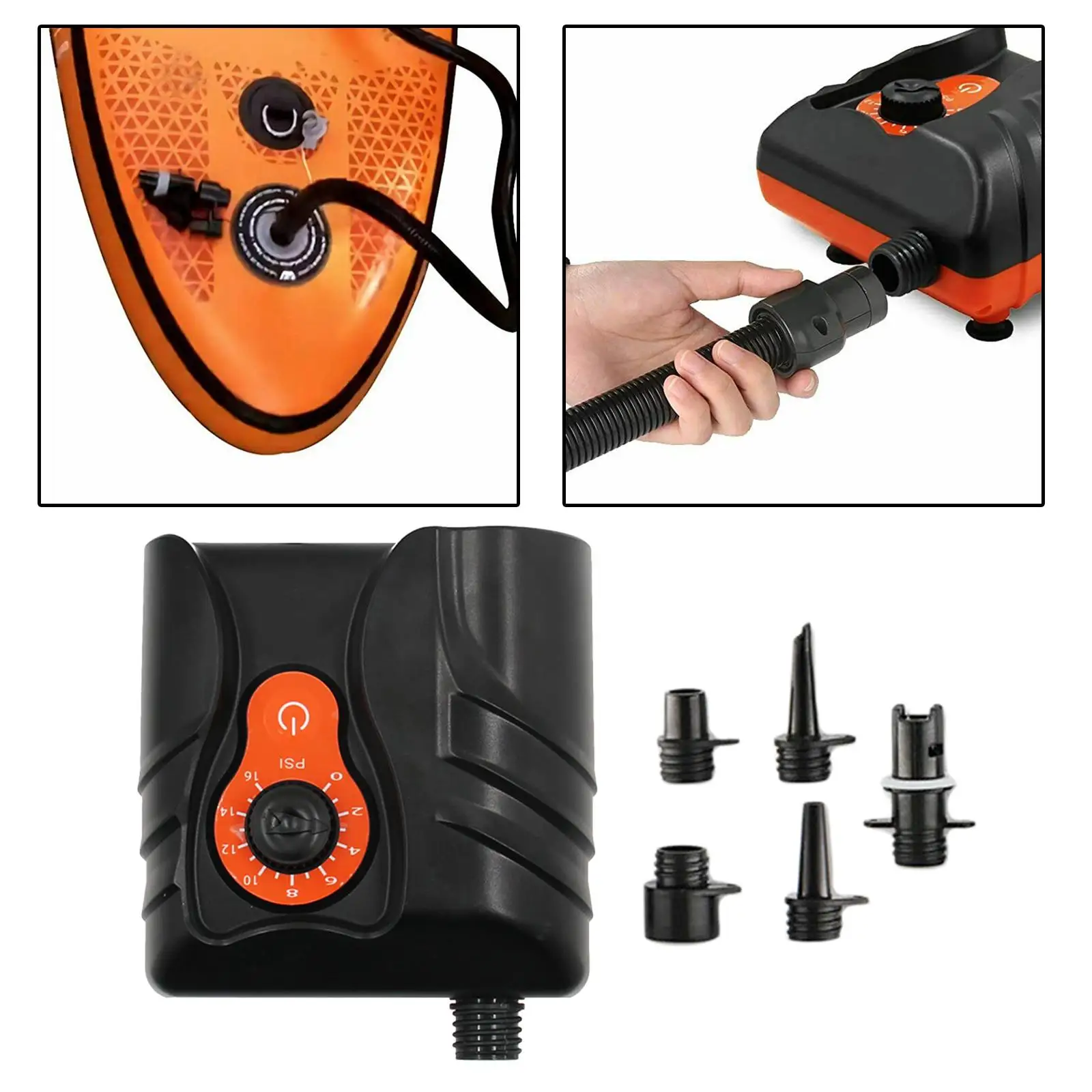 

Electric Air Pump Paddle Board Inflation 16PSI Kayak Summer