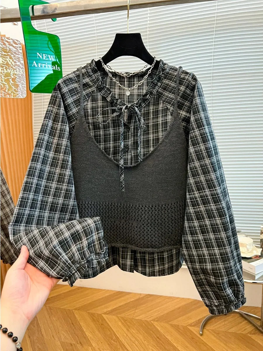 Faionable محبوك طويل Sve irt مع حزام و ter Ne للنساء الخريف عارضة Sle تنوعا أعلى جودة مزيج القطن