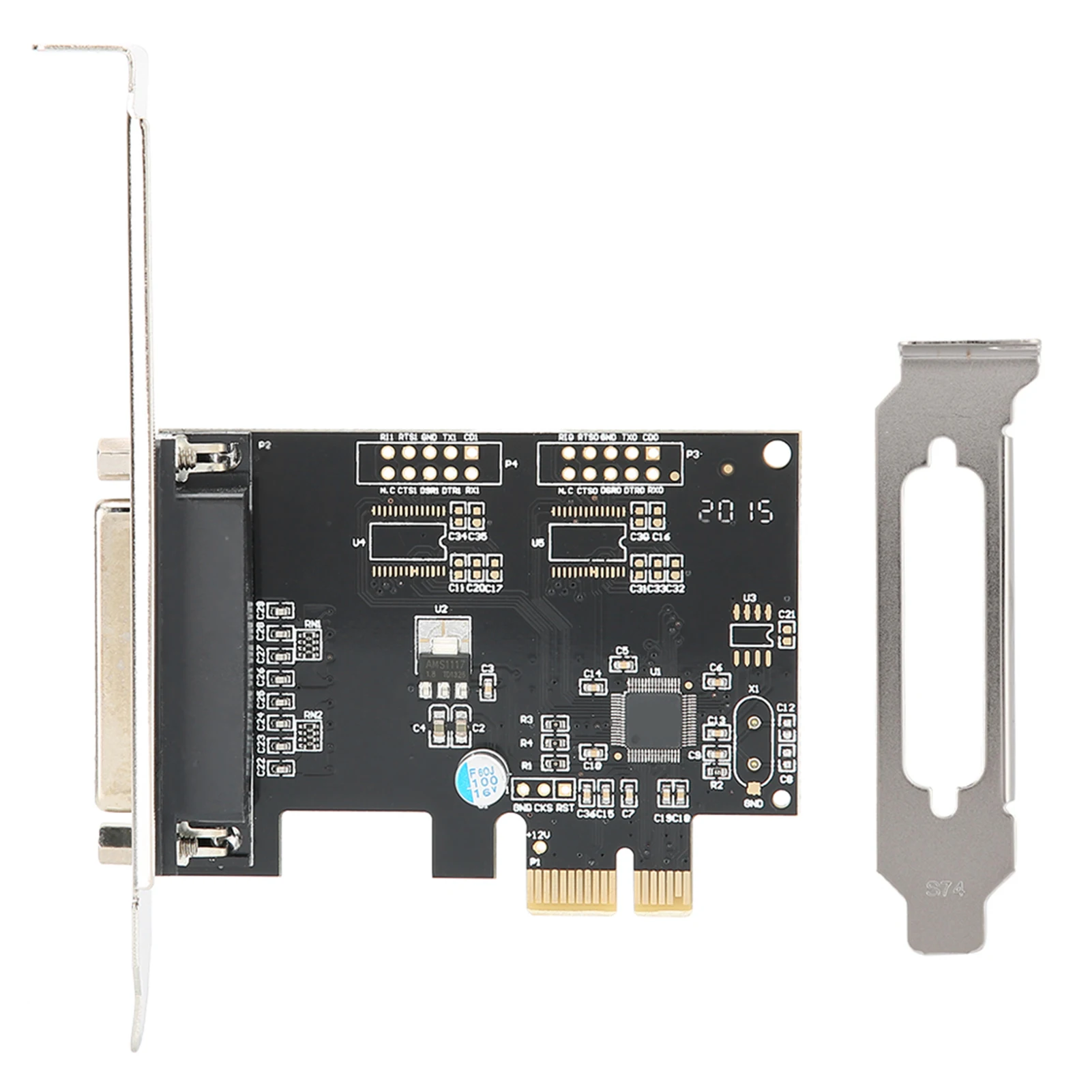 

Адаптер-карта LPT для принтера, порт DB25, PCI-E, параллельный порт PCIE, карта для подключения принтера, порт LPT PCI-E, адаптер-карта LPT DB25
