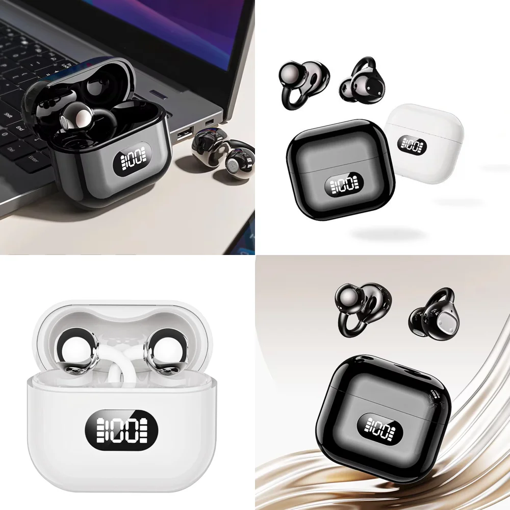 

BT 5.4 Wireless Translation Earbuds with 72H Play Time Long-Battery Life Clear Calls Headphone for Business High Quality Headset