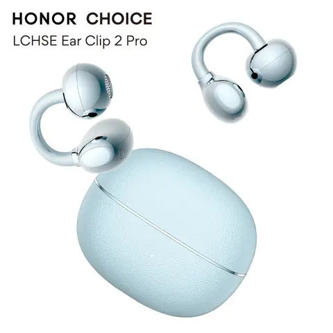 HONOR CHOICE LCHSE Ear Clip 2 Pro Earphones Wireless Bluetooth 5.4 Headphones 12mm Dynamic Earbuds Call Noise Reduction Headset