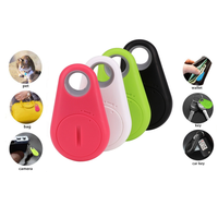 Bluetooth-compatible Mini GPS Tracker Cat Dog Anti-Lost Tag Locator Pet Articles Wallet Collar Tracking Device Finder iTag Alarm