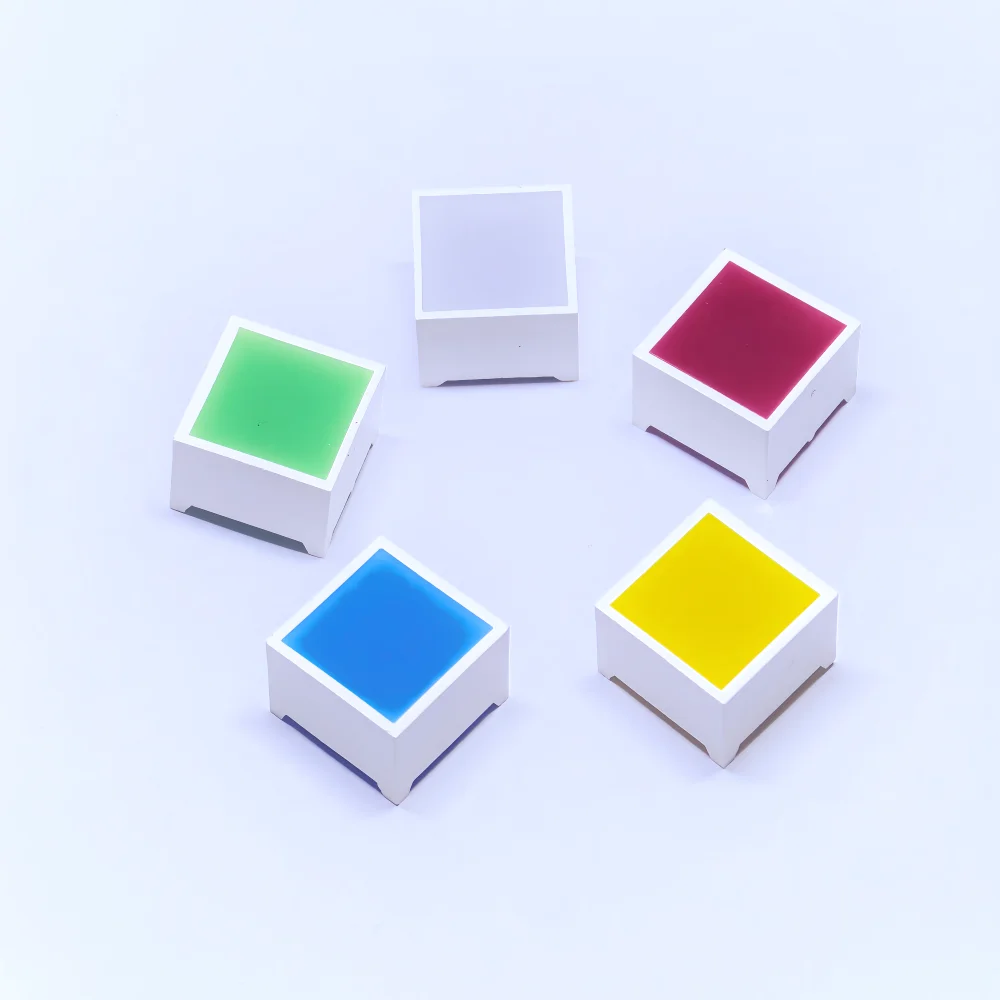 10PCS 15X15mm Flat Light Emitting Display KYX-15X15LED Flat Light Emitting Tube