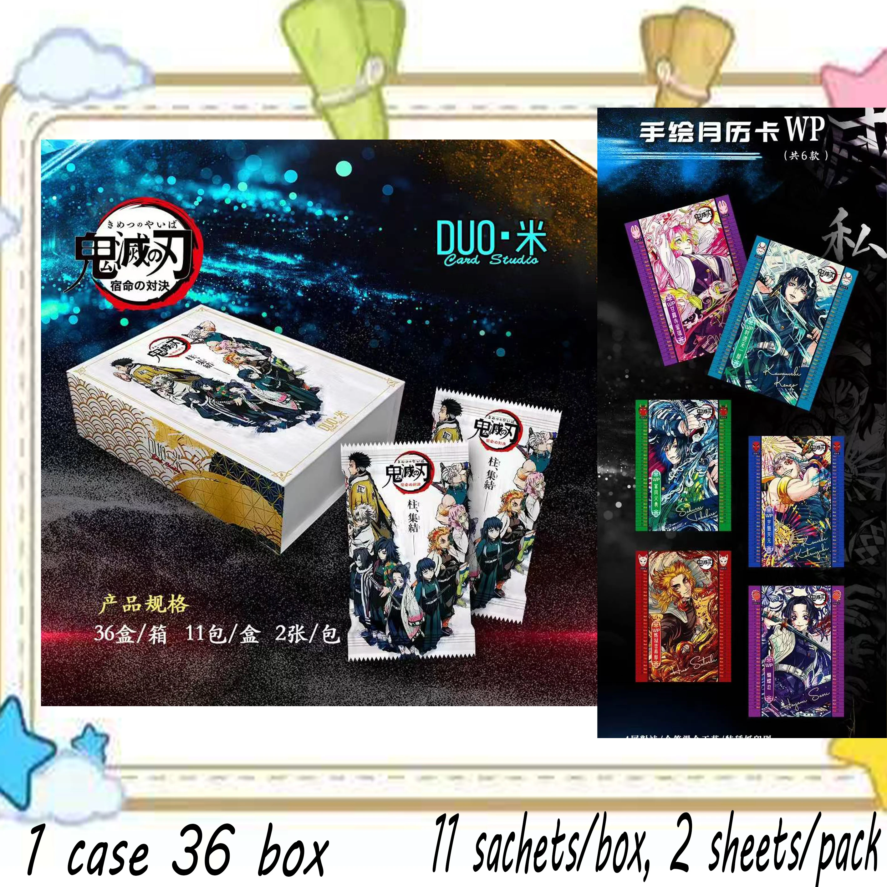 Las últimas tarjetas coleccionables del juego Demon Slayer, personajes, artículos de anime, dibujos animados, periféricos, tarjetas de juegos de mesa CCG, diosas