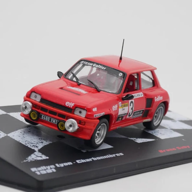 

Ixo 1:43 5 Turbo WRC 1981, модель раллийного автомобиля из сплава, классический сувенир для взрослых, подарок, статический дисплей