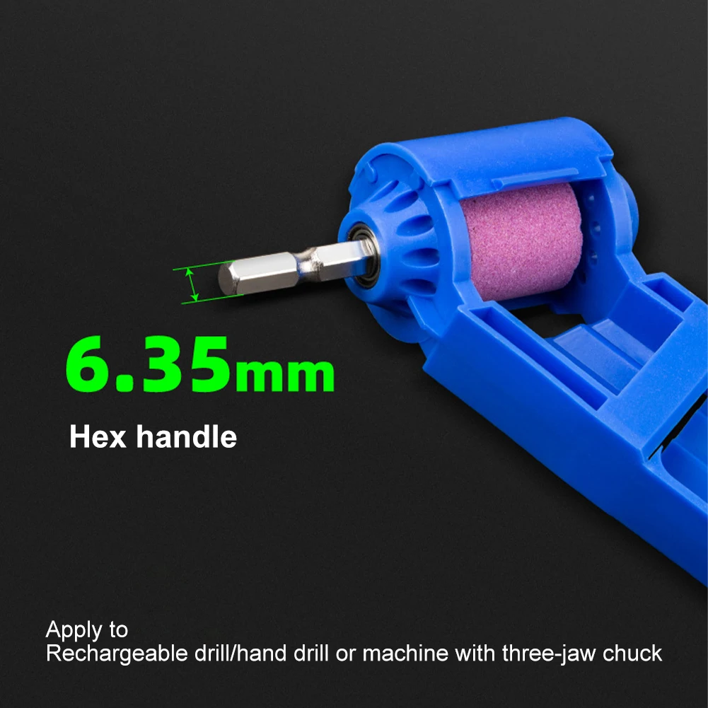 Grinding Wheel Drill Bit Sharpener Hand Tools Nail Drill Bits Set Sharpener For Step Drill Dremel Accessories Dropshipping