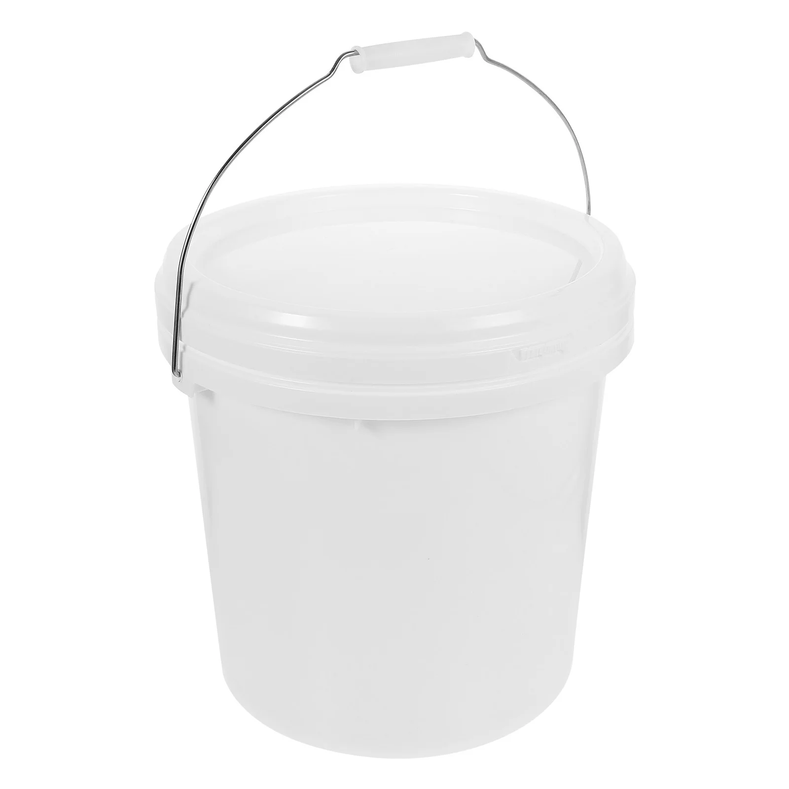 Empty Paint Gallon Storage With Handle Airtight Bucket Large Capacity Smooth Surface Durable For Storage Easy Carry Safe