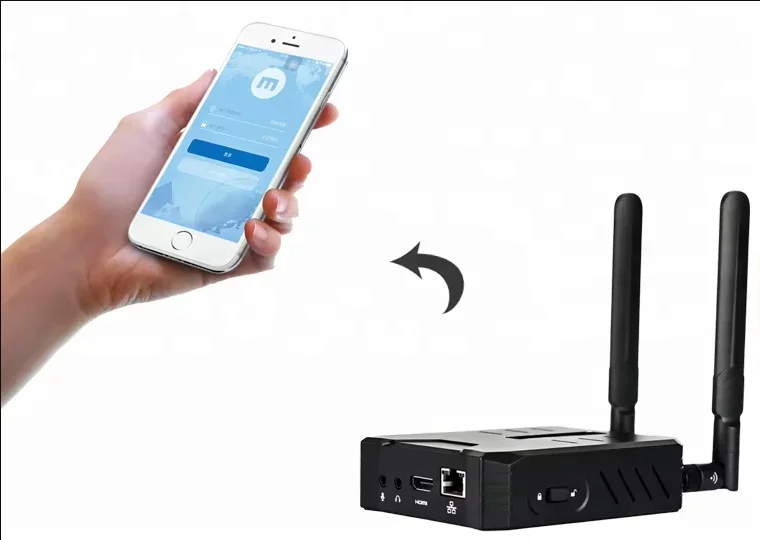 Best Broadcast Camera Hardware 3G/4G/WiFi Wireless Video Encoder With H.264/H.265/1080P For Live Streaming